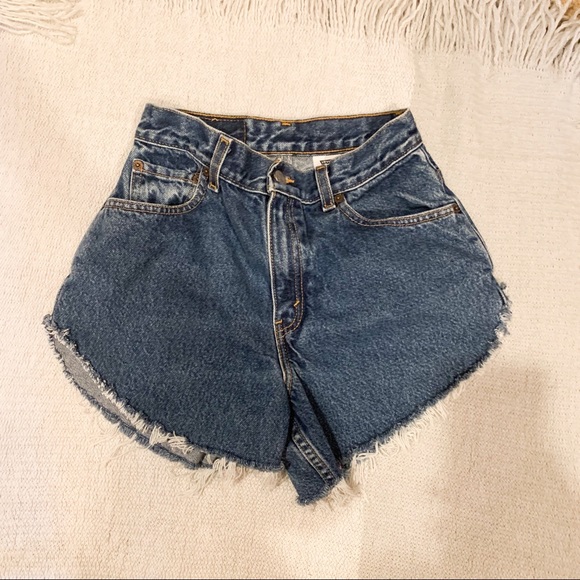 Levi's Pants - Levi’s 550 Homemade Cut-Off Shorts